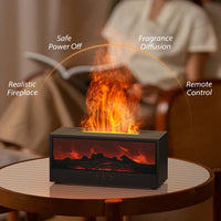 CozyFireside Aroma Diffuser & Humidifier